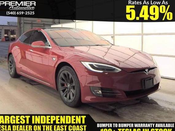 TESLA MODEL S 2020 5YJSA1E44LF412869 image